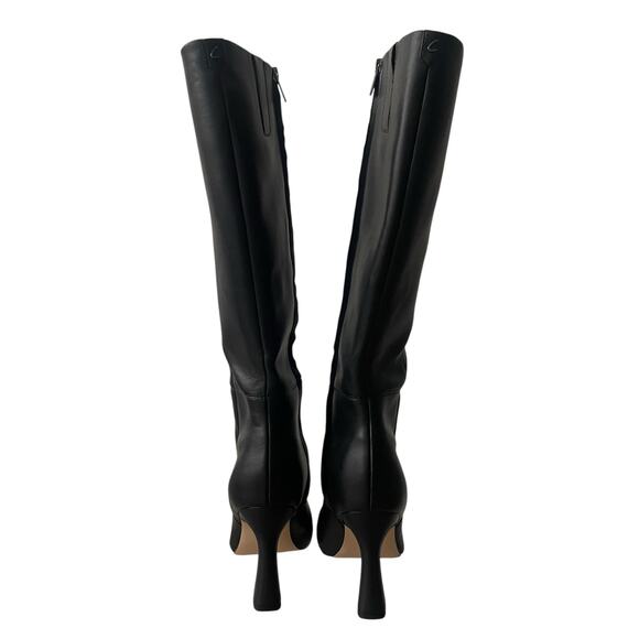 Sam Edelman Circus NY Emmy Tall Boots Square Toe Zip Up in Black Size 9 1/2 - Picture 6 of 8
